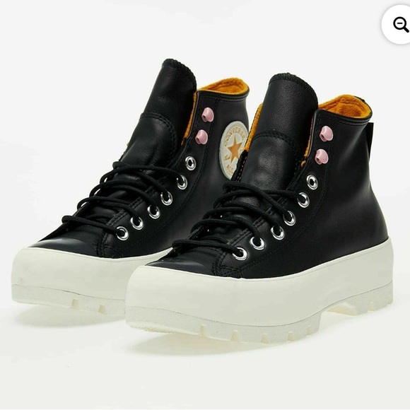 Converse Winter Lugged Hi Gore-TEX Black Leather Boots sz 7 - Picture 10 of 10